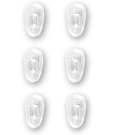 Paare 11.5 mm .45 Silikon Brillen Nasenpads - Komfortable Schraub-System Brillenpads f r Optimale Passform - Buy Online on GoSupps.com