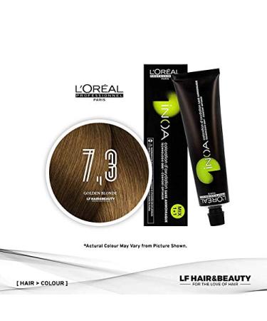 L'Or al Professionnel Inoa 7.3 Medium Blonde Gold 60g - Permanent Hair Color International Shipping Available - Buy Online on GoSupps.com