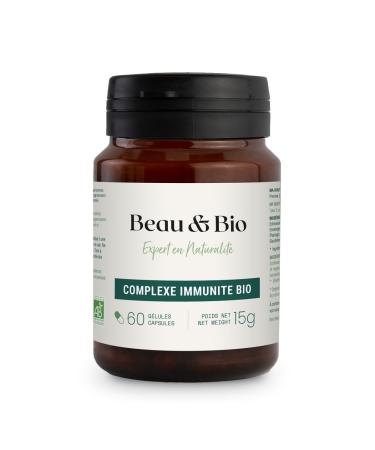 Belle et Bio - Immune Complex - Made in France - Contributes to the proper functioning of the immune system - 60 Capsules