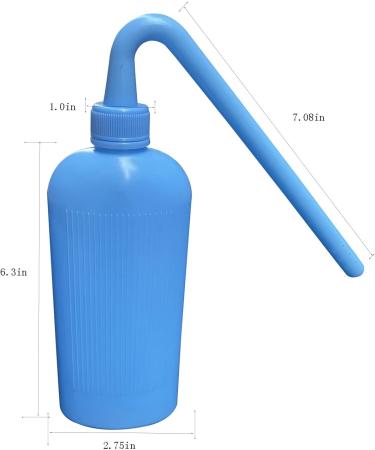 YUEHAI Colostomy Bag Cleaning Tool - 300ML Plastic Wash Bottle for Ostomy Supplies - Buy Online on GoSupps.com