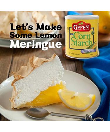 Gefen Corn Starch 100% Pure 16oz (2 Pack Total 2 Lbs) - Gluten Free Thickener, Resealable Lid, Cornstarch - Buy Online on GoSupps.com