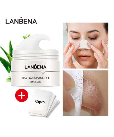 Blackhead Remover Mask - 30g Silica Gel Pore Cleaner for Nose Face & Chin | 60 Sheets - Effective Blackhead Removal - Buy Online on GoSupps.com