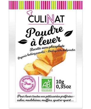 Culinat Organic Phosphate Free Baking Powder 8 x 10 g Sold by Unit - Buy Online on GoSupps.com