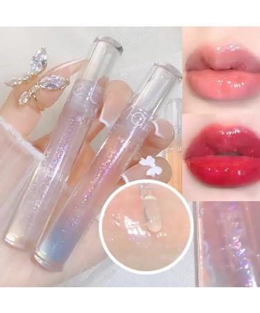 R.Y.M Hydrating Lip Gloss for Dry Lips - Non-Sticky Clear Shimmer Glitter & Flower Scent - Intense Color #06 0.12 Oz - Buy Online on GoSupps.com