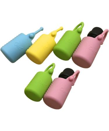 Silicone Roller Bottle 5ml for Essential Oils | Travel Cover & Carrying Bag | Portable Essential Oil Holder with Hanging Rope | Buy Now! - Buy Online on GoSupps.com