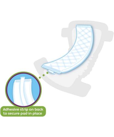 Dimples Booster Pads 90 Count - Diaper Doubler with Adhesive for Ultimate Absorbency - 1 Size Fits All Diapers - No More Leaks! - Buy Online on GoSupps.com
