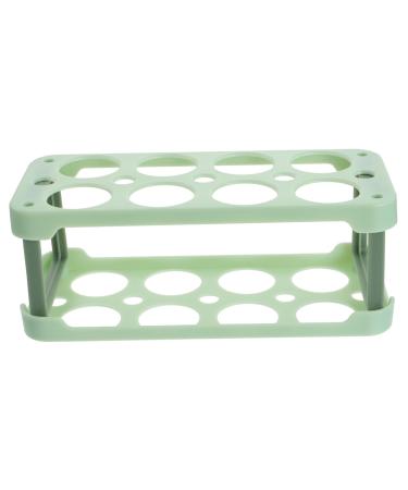 Healeved Box Egg Carton Eggs Fridge Egg Container Egg Rack Egg Tray Holder Kitchen Egg Plate re-usable Green 22.3X10.1X8.9CM