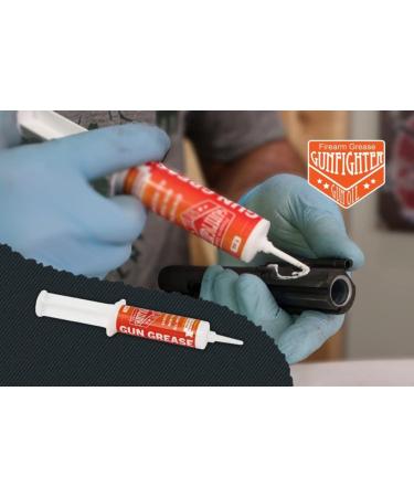 Gunfighter Gun Grease 1oz Syringe - Full Synthetic, Non-Toxic, All-Weather Lubrication - Buy Online on GoSupps.com
