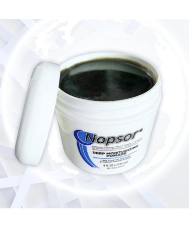 Nopsor Psoriasis DEEP MOISTURIZING Pomade - 4 Oz - Coal Tar & Salicylic Acid Formula for Calming Skin and Softening Scales - Buy Online on GoSupps.com