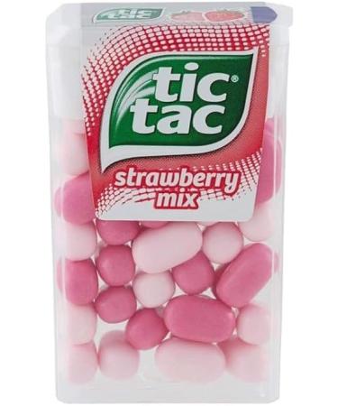 Tic Tac Strawberry Fields 18g (Pack of 24 x 18g) Delicious Tasty And Twisty Treat Gift Hamper - Buy Online on GoSupps.com