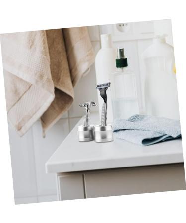FRCOLOR 8-Piece Razor Holder Stand for Men | Premium Shaving Brush & Razor Organizer | Durable & Stylish Grooming Tools - Buy Online on GoSupps.com