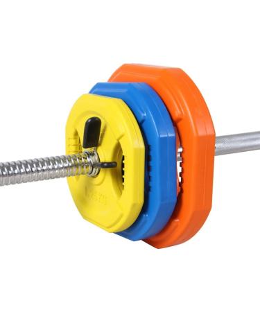 Doulein Spring Closures - 4PC Dumbbell Clamps & Barbell Clips for Weight Lifting | Durable 28mm Spring Closure for Dumbbell Bars - Buy Online on GoSupps.com