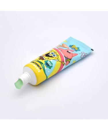 SpongeBob Children's Toothpaste Set 2x50ml - Strawberry Flavor - whitening & Fun Oral Care - Buy Online on GoSupps.com