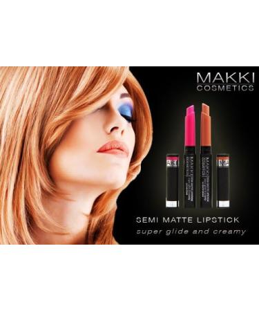  Makki Makki Semi-Matte Super Smooth Creamy Lipstick 53 Fuchsia - Buy Online on GoSupps.com