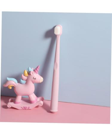 Buy Minkissy Children's Ergonomic Toothbrush - Soft Bristles Portable Travel Toothbrush for Toddlers & Adults - 1 Pack 2 Colors - Buy Online on GoSupps.com