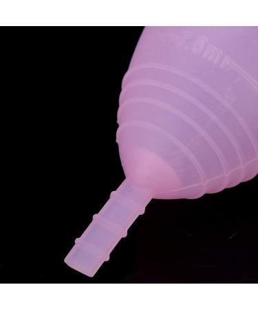 Buy 3 Colors Foldable Menstrual Cup Set | Reusable Silicone Anti-Leakage Tampon Alternative for Women - Eco-Friendly & Comfortable - Buy Online on GoSupps.com