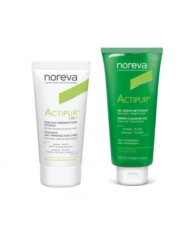 Noreva Actipur 3in1 - Anti-imperfection treatment 30ml + Actipur Dermo-Cleansing Gel 100ml FREE