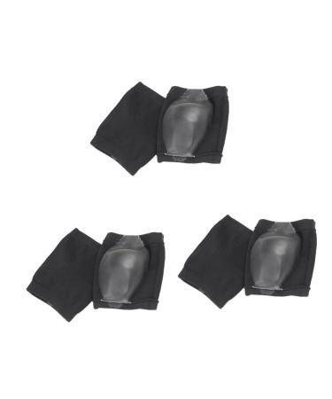Healeved 3 Pairs Plantar Sock Silicone Gel Sleeve Protectors Spa Gel Socks Colorful Hair Cuffs Foot Lotion Moisturizing Sock Lotion Socks Gelt Heel Men and Women Breathable Socks