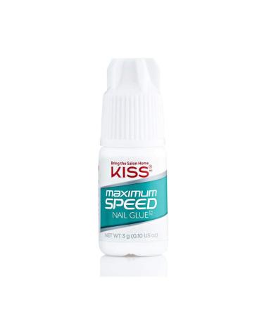 Kiss Maximum Speed Nail Glue BK135 - 4 Pack | Strong Adhesive for Quick Nail Repair - Buy Online on GoSupps.com