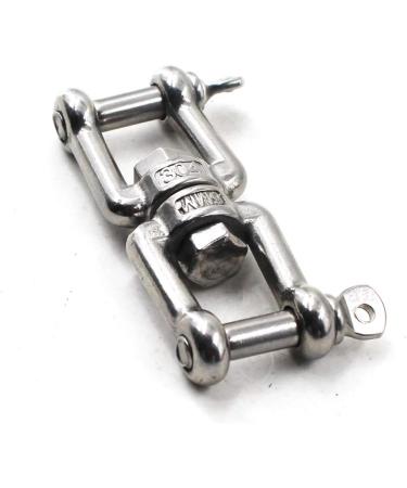 Flomore Swivel Double Shackle 304 Stainless Steel Boat Anchor Chain Connectors M5 - Durable Marine Grade Connector - Buy Online on GoSupps.com