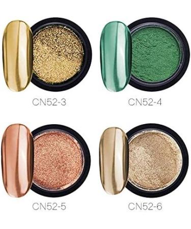 16 Pots Chrome Poudre Ongles M Tallique Nail Art Poudre Effet Manucure Pigment avec 16 Pi Ces S Ries B tons de Fard Paupi Res - Buy Online on GoSupps.com