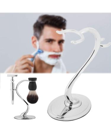Demeras Metal Shaving Brush Stand - 17x10x10 cm | Ideal for Men Salon Home & Travel - Buy Online on GoSupps.com