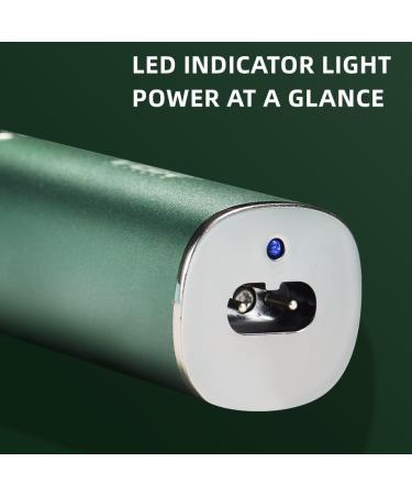 Hair Clippers for Men Electric Hair Clipper Engraving T-Shaped Blade USB Rechargeable Metal Waterproof Hair Clipper (Color : Green) - Buy Online on GoSupps.com