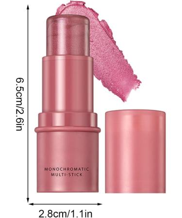 Rouge stick longlasting blush makeup for cheeks highly pigmented stick blush for a natural shine on cheeks face and eyebrows Hitrod - Buy Online on GoSupps.com