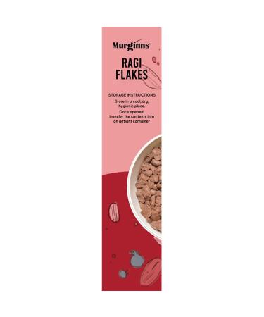 Organic Ragi Flakes with Millets & Jaggery - Gluten Free & No Refined Sugar - 275g - Buy Online on GoSupps.com