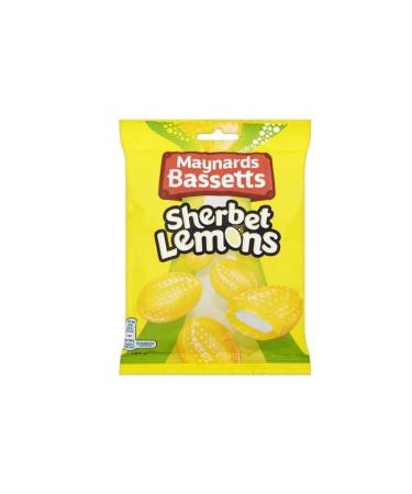 Maynard Bassett Sherbet Lemons 192 Grams (Pack of 12) Imported from England