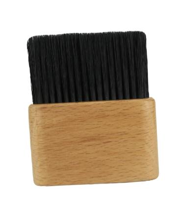 Beatifufu 1pc Cleaning Brush Barber Neck Brush Face Cleaner Haircut Duster Barber Hair Duster Styling Hair Brush Face Duster Neck Duster Brush Barber Haircut Brush Wooden