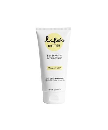 Life’s Butter Anti-Cellulite Cream with Coenzyme Q10, L-Carnitine and Coconut Oil (Single) 6 Fl Oz (Pack of 1)