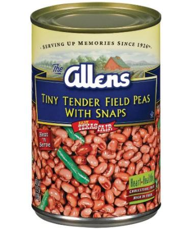 Allen's Field Pea With Snap, 15.5-Ounce (Pack of 6) 15.5 Ounce (Pack of 6)