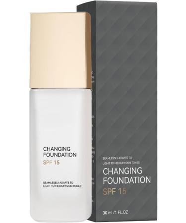  Byeaon Magic Liquid Colour Changing Foundation SPF 15 Makeup Concendent Even Skin Foundation Lightweight and Comfortable Formula 3.23 x 10.5 cm/1.27 x 4.13 inches For Types Of Pe - Buy Online on GoSupps.com