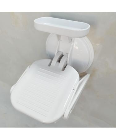 Shower Foot Rest,Shower Foot Rest for Shaving Legs Upgrade Attach Soap Dish Can Folding Portable Foot Rest Replace Shower Stools