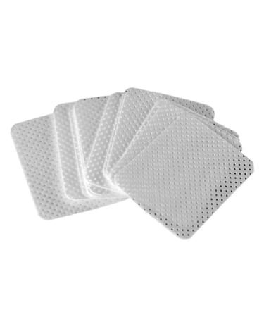 Housoutil 540 Sheets Sheets Sponge Hair Cleaning Nail Oil Cotton Glue Makeup Wipe Cotton Discharge Makeup Cotton Irish Accessories for Women Cotton Pads White No Shedding