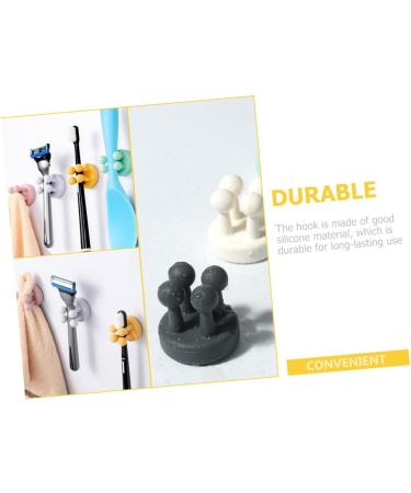 Alipis 30 STK Self-Adhesive Hooks - Versatile Shower Utensils Toothbrush & Towel Holders for Bathroom & Office - Buy Online on GoSupps.com