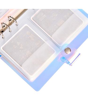 Alexnailart Nail Stamping Plates Organizer - 16 Compartments Card Storage for Manicure Tools | International Shipping - Buy Online on GoSupps.com