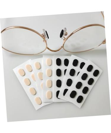 Lurrose 20 Leaves Sponge Nose Protection Pads for Glasses & Sunglasses - EVA Cushion Nose Pads Repair Set in Sorted Colors - Buy Online on GoSupps.com