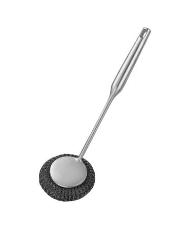 Shakven Steel Wire Ball Brush | Dishwashing Pot Scrubber Brush - Suspension Storage Design Dishwashing Brush for Cleaning Stoves Bottles Sinks Cookware Pots