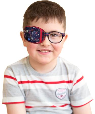 Buy Child Universal American Stars Cotton Eye Patch | International Shipping Available - Buy Online on GoSupps.com