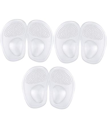 Buy NOLITOY Arch Support Gel Insoles for High Heels - 6 Pairs Anti-Skid Forefoot Pads for Women s Shoes - Buy Online on GoSupps.com