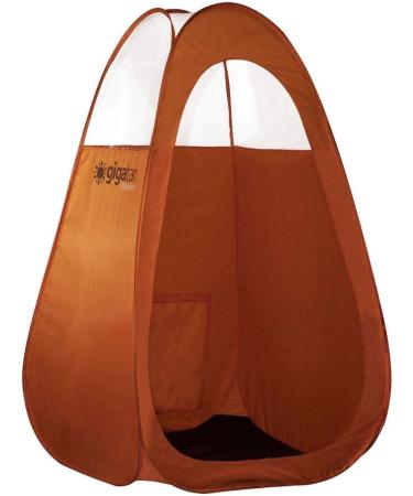 Gigatent Spray Tan Pop Up Tent Professional Sunless Tanning Pop-Up Spraying Booth For Airbrush Art - 50 x 37 - With Carry Bag - Brown - Buy Online on GoSupps.com