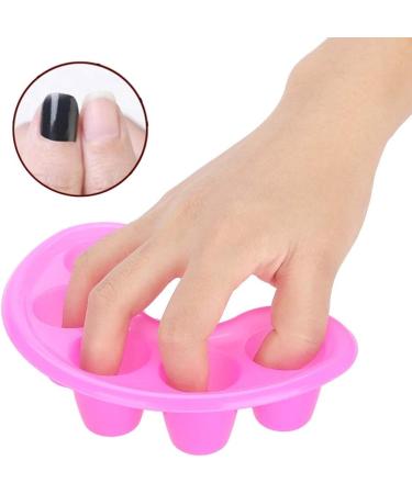 Nail Gel Removal Bowls Five Holes Soak Off Finger Bowl Dishes 5 Pieces Art Polishing Remover Manicure Spa Tool Nail Art Kit - Buy Online on GoSupps.com