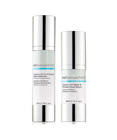Caviar Lux Repair and Protect Facial Serum with Firm and Boost Daily Moisturizer 180 Gram