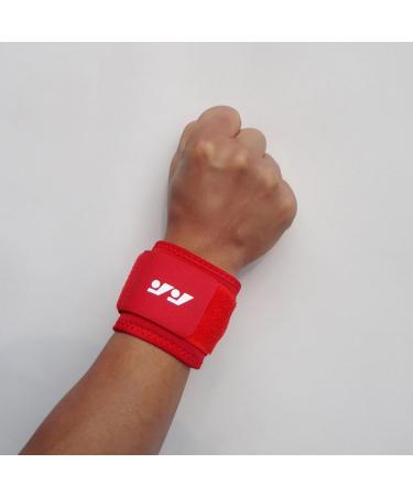 Heavy Duty Adjustable Wrist Support Brace - 2PCS Nonslip Stretchy Wrap for Sprains | Professional Quality - Buy Online on GoSupps.com