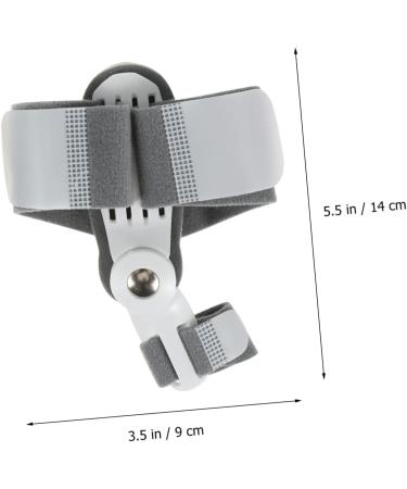 DOITOOL 4 Pcs Valgus Sleeve Protectors | Thumb Splints | Orthopedic Bunion Toe Separator | Grey - 14x9cm (2pcs) - Buy Online on GoSupps.com