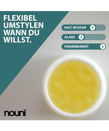 Niuni Hair Wax for Children & Toddlers - Paraben-Free Vegan Sensitive Styling Wax with Coconut Fragrance - Made in Germany - 50ml - Buy Online on GoSupps.com