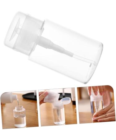 minkissy 2 Pieces Makeup Remover Water Bottle Airless Pump Jar Lotion Bottle Nail Polish Remover Bottle for Nail Polish Travel Cosmetic Acrylic - Buy Online on GoSupps.com