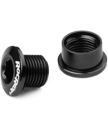 RocRide Single Chainring Bolts Pack of 5 - Black Aluminum or Steel - Buy Online on GoSupps.com